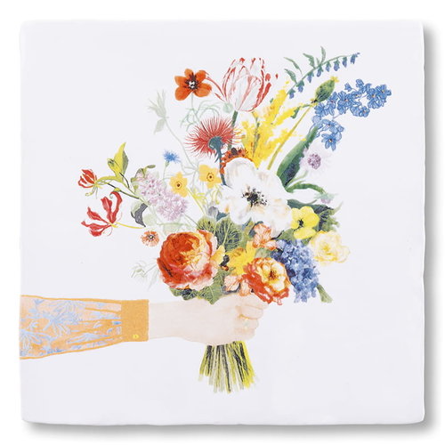 Storytiles Dekorative Fliese Flowers Say it All medium