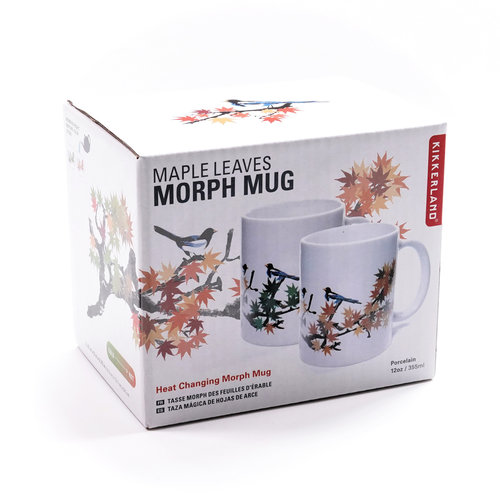 Kikkerland Morph Mug maple leaves