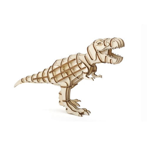 Kikkerland 3-D Wooden Puzzle Dino's T-Rex