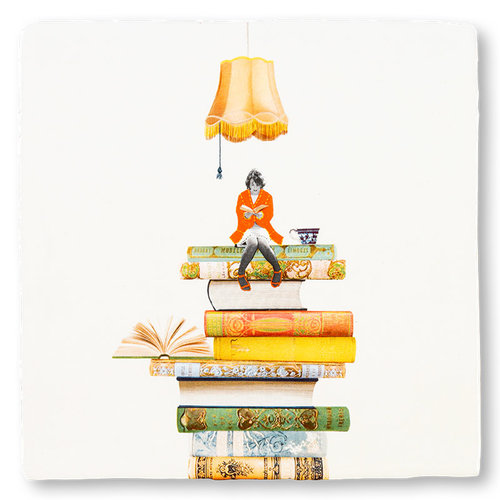 Storytiles Decorative Tile Bookworm small