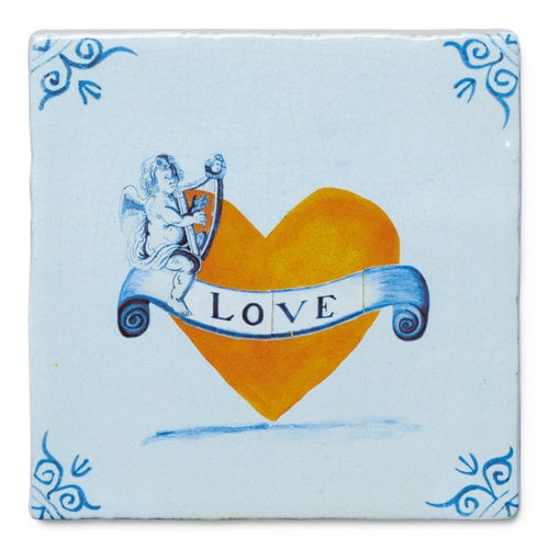 Storytiles Decorative Tile with all my heart small