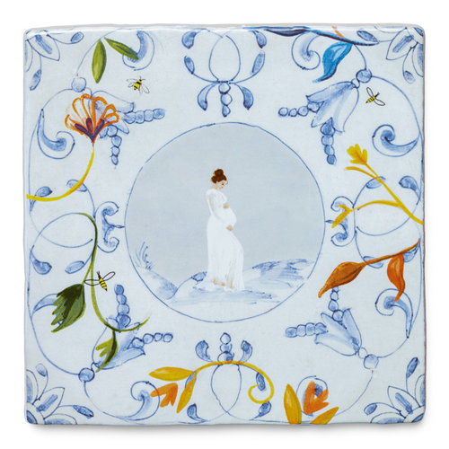 Storytiles Decorative Tile Proud  Mom To Be medium