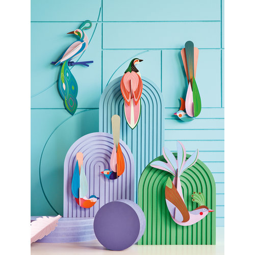 Studio Roof 3D Wall Decoration Paradise Bird Maui