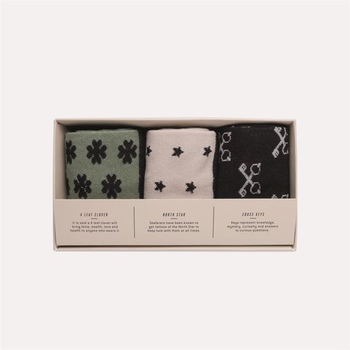 Gentlemen's Hardware Sokken Lucky socks 3 paar