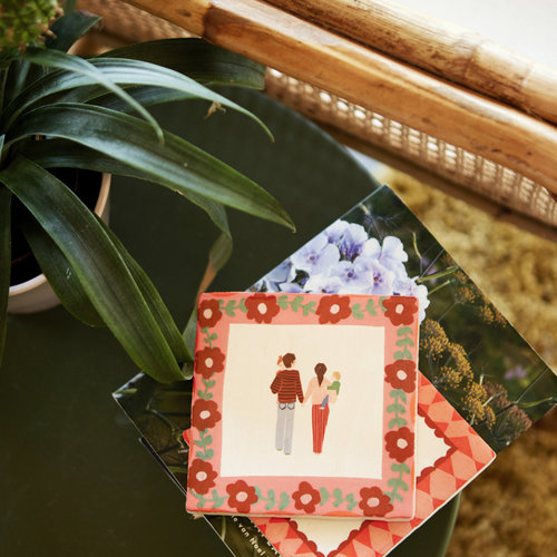 Storytiles Decorative Tile everything is family small