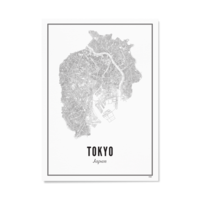 Poster Tokyo stadt 21 x 30 cm