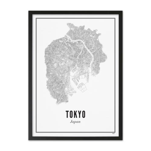 Wijck Poster Tokyo stadt 30 x 40 cm