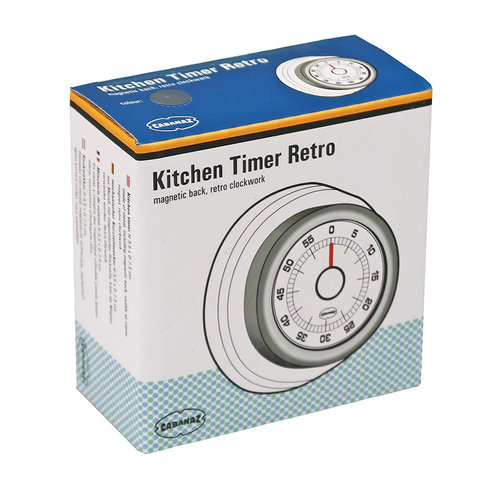 Cabanaz Kitchen Timer retro yellow