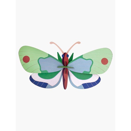 Studio Roof Wall Decoration Mint Forest Butterfly