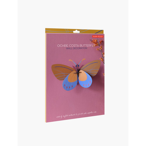 Studio Roof Wand decoratie  Ochre Costa Butterfly