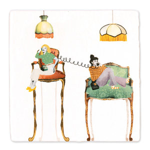 Storytiles Decorative Tile Chit Chatting small