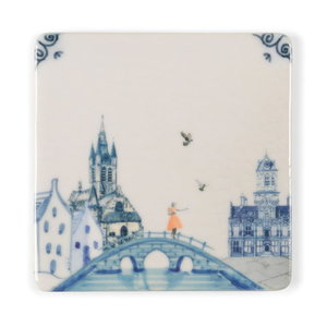 Storytiles Magneet Delfts Blauw mini