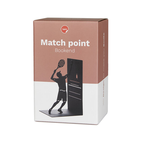 Balvi Boekensteun Tennisspeler Match Point