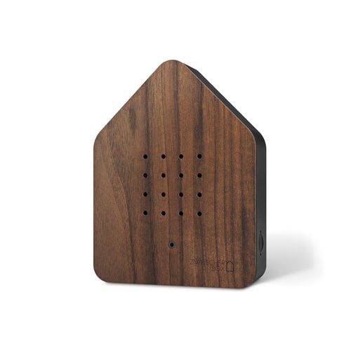 Relaxound Zwitscherbox Bird Sounds Walnut Black with motion Sensor