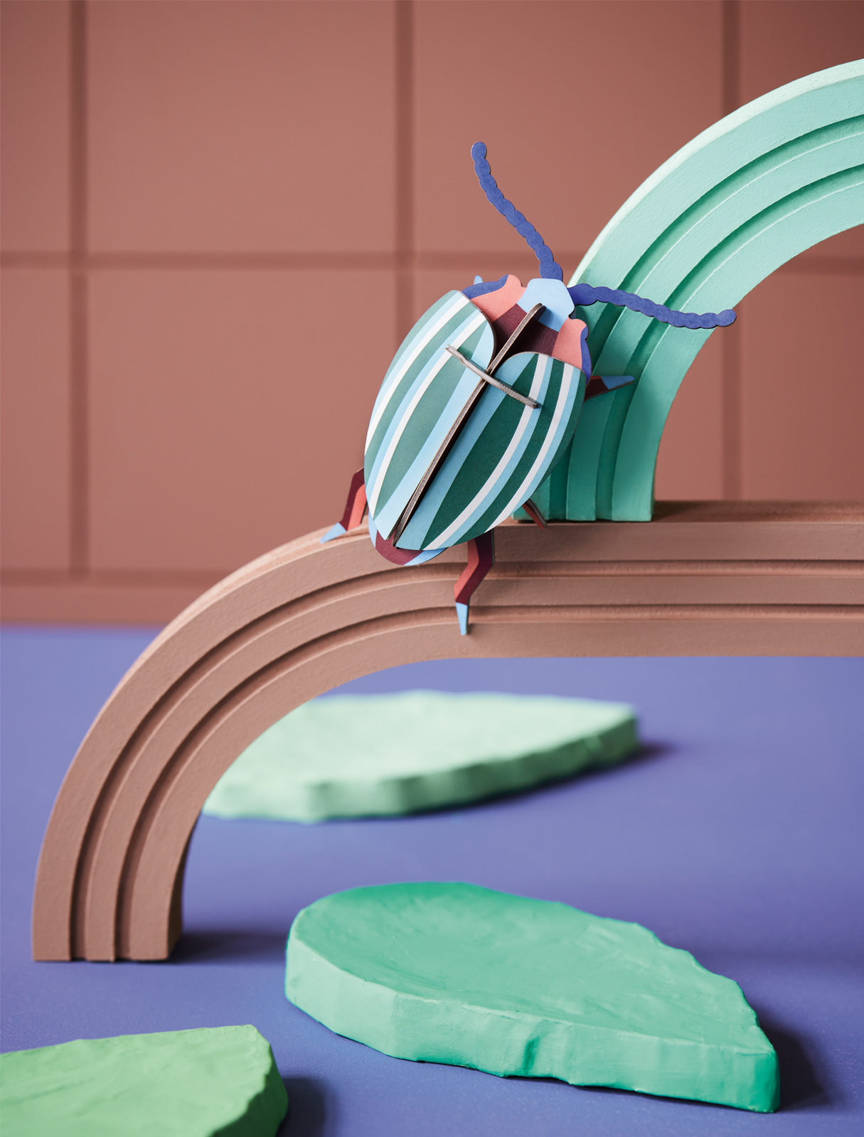 Studio Roof Bouwpakket Insecten Rainbow Leaf Kever Kado in Huis