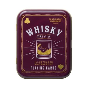 Gentlemen's Hardware Whiskey Playing Cards