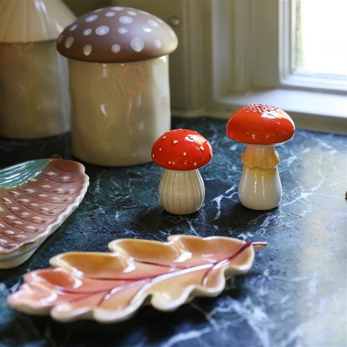 Klevering Salt and Pepper Set Mushroom