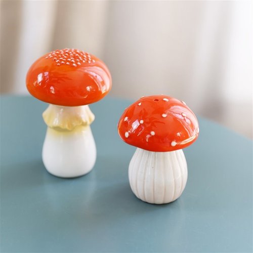 Klevering Salt and Pepper Set Mushroom