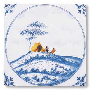 Storytiles Decorative Tile Outdoor Lovers Medium