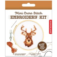 Mini Embroidery Kit Reindeer