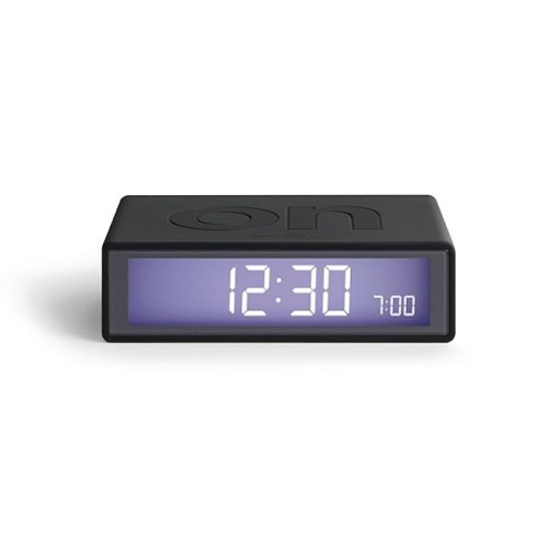 Lexon FLIP RCC Alarm Clock black