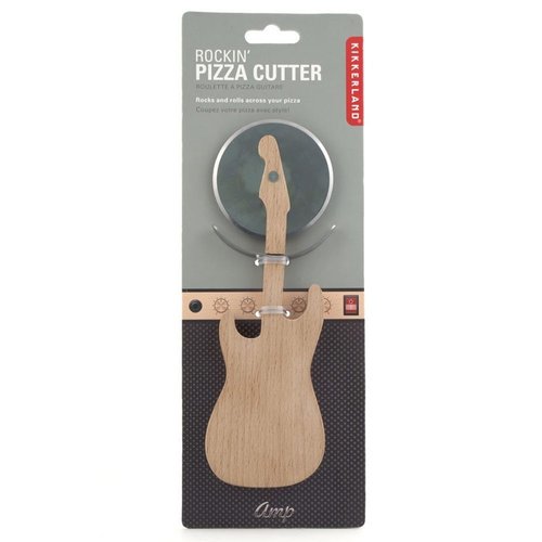 Kikkerland Pizza Cutter Guitar