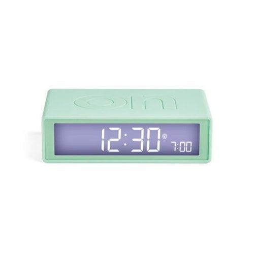 Lexon FLIP RCC Alarm Clock  mint green