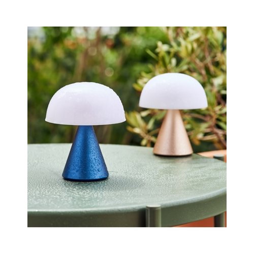 Lexon Oplaadbare LED Lamp Mina L dark blue