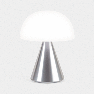 Lexon Oplaadbare LED lamp Mina L aluminium