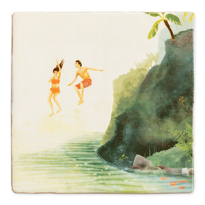 Storytiles Decorative Tile Dare To Jump small