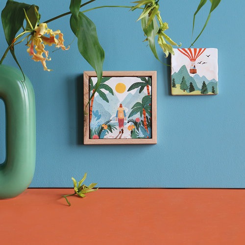 Storytiles Decorative Tile Up In The Air With You small