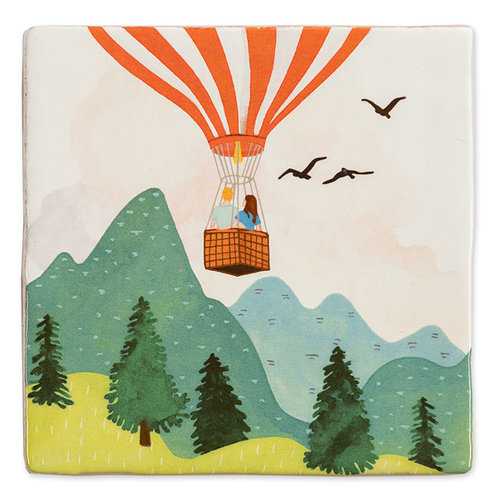 Storytiles Decorative Tile Up In The Air With You small