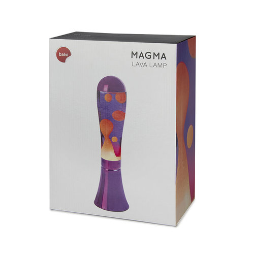 Balvi Lavalamp Magma purple/red