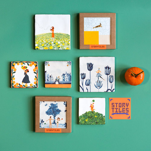 Storytiles Decorative Tile  I have a wish small