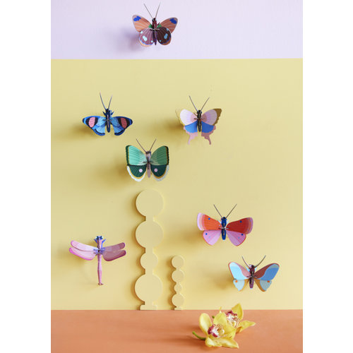 Studio Roof Wall Decoration Butterfly Speckled copper