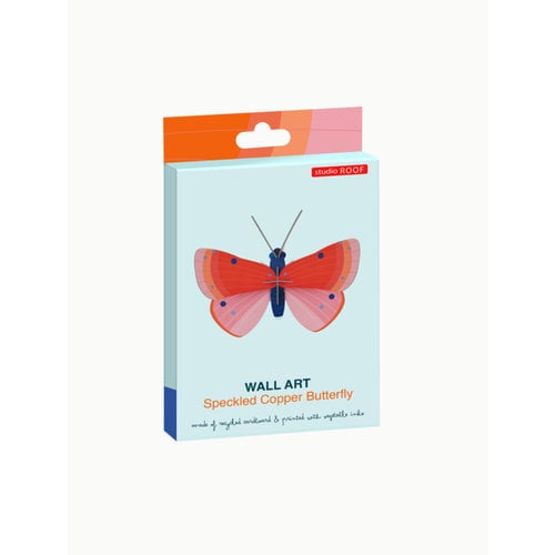 Studio Roof Wall Decoration Butterfly Speckled copper