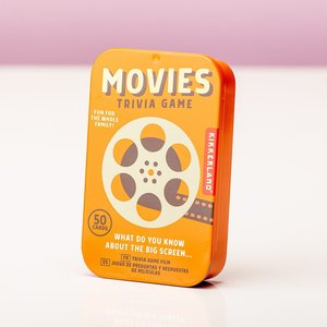 Kikkerland Trivia Game Movies