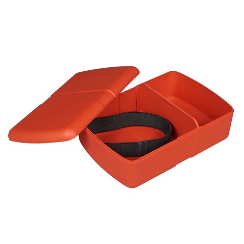 Zuperzozial Lunchbox Time-Out C-PLA Bioplastic terra red