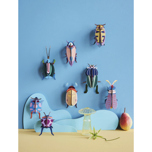 Studio Roof Construction kit  Insects Violet Click Beetle