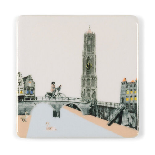 Storytiles Magneet  Aan De Utrechtse Grachten mini