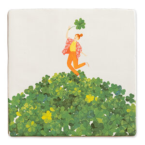 Storytiles Decorative Tile Find your luck Medium