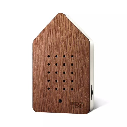 Relaxound Birdybox with Bird  Sounds  Dark oak