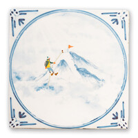 Dekorative fliese die Spitze erreichen Small