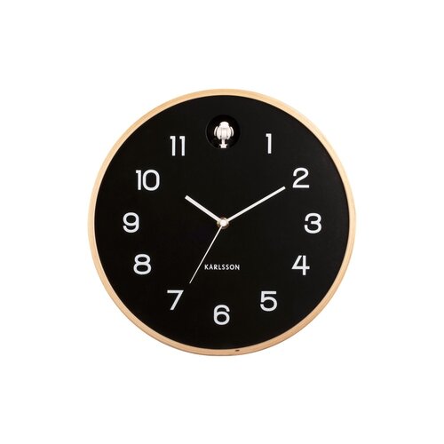 Karlsson Wandklok Natural Cuckoo Black Karlsson Wandklok Natural Cuckoo Black