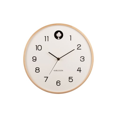 Karlsson Wandklok Natural Cuckoo White Karlsson Wandklok Natural Cuckoo White
