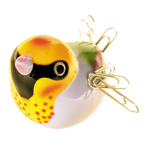 Pylones Magnetischer Vogel Piu Piu Yellow