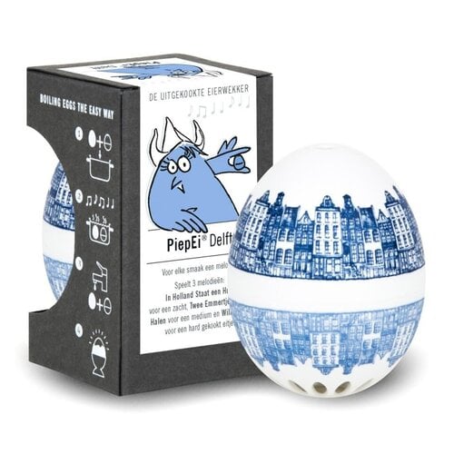 Brainstream BeepEgg Delft blue egg timer with 3 melodies