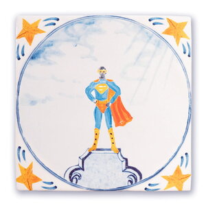 Storytiles Decorative Tile Superman Small
