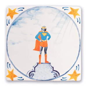 Storytiles Siertegel Superwoman Small