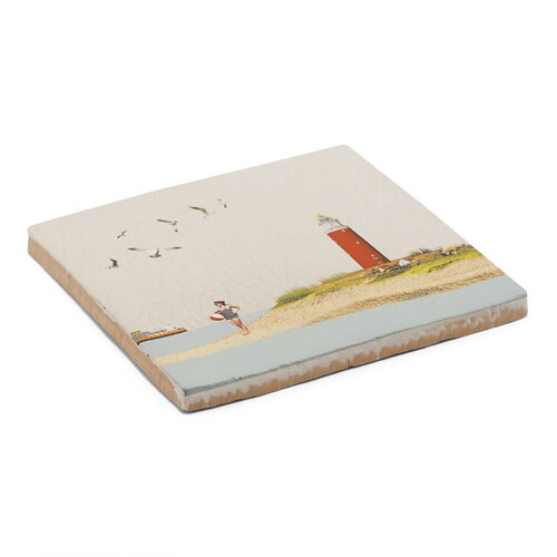 Storytiles Decorative Tile Back On Texel  Small